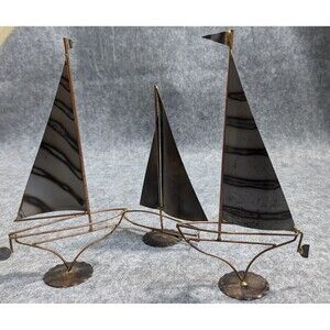 Handmade Sailboat Decorations (3)